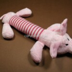 pinky pig dog toy